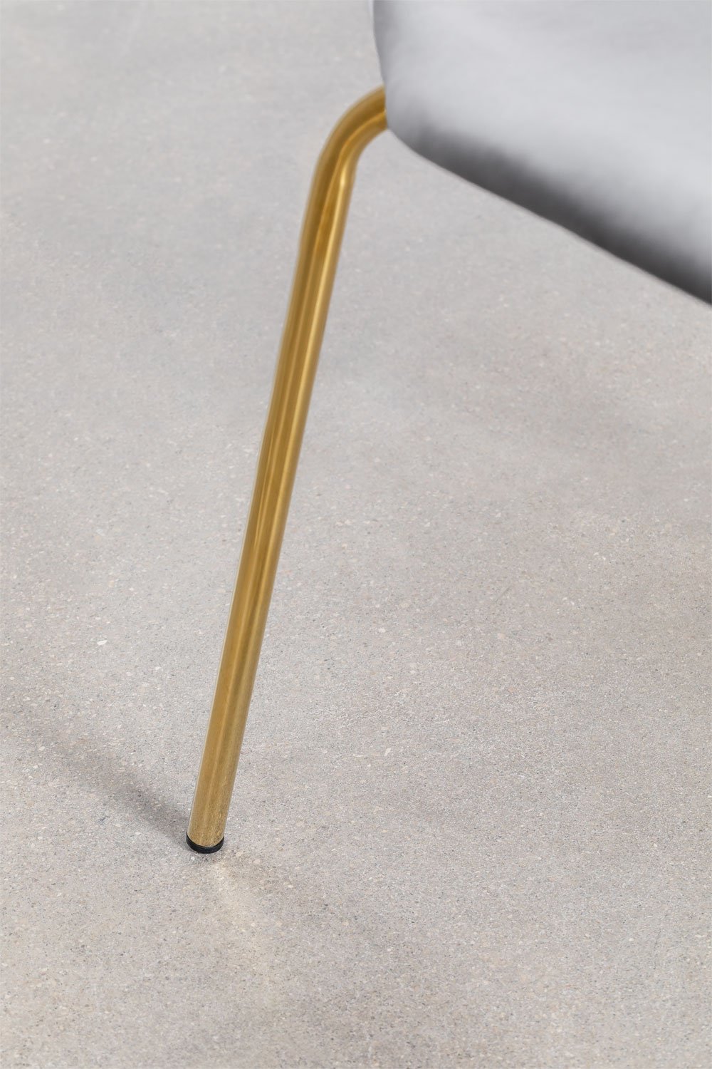 Pack de 4 Sillas de Comedor Apilables en Terciopelo Uit    , imagen de galer&iacute;a 6