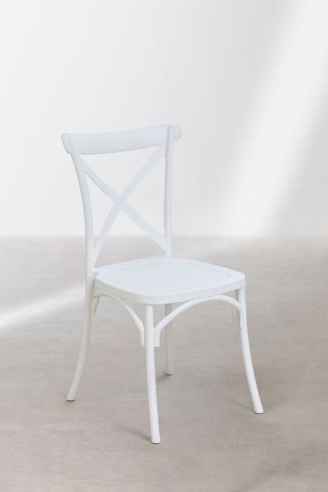 Silla de comedor apilable en poipropileno Otax