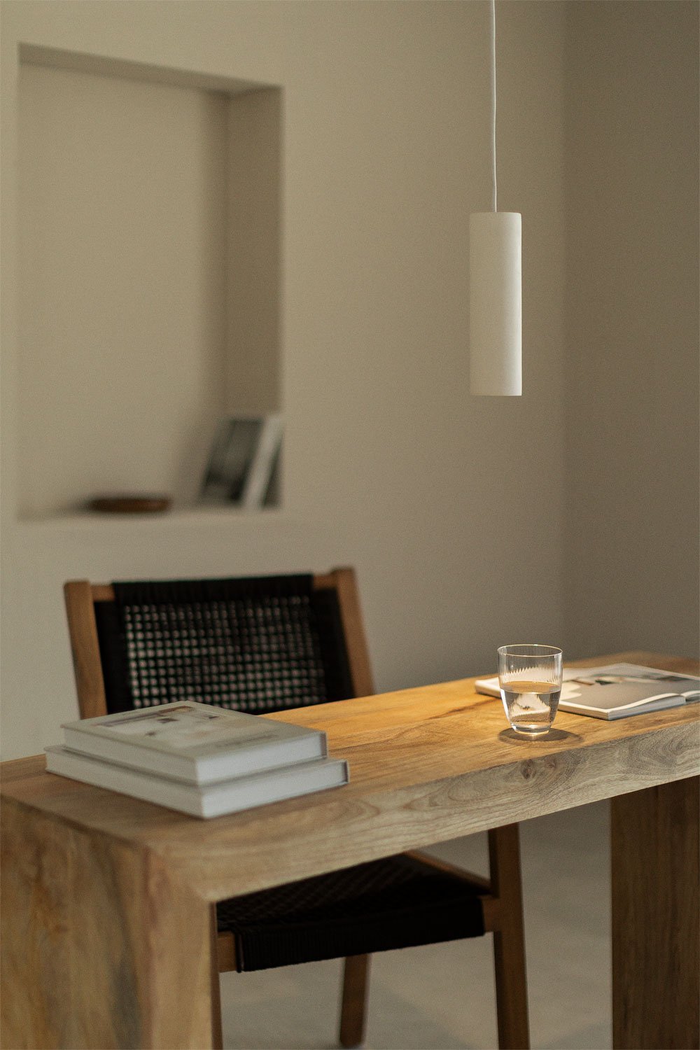 Lámpara de Techo en Yeso Selene   , imagen de galería 1