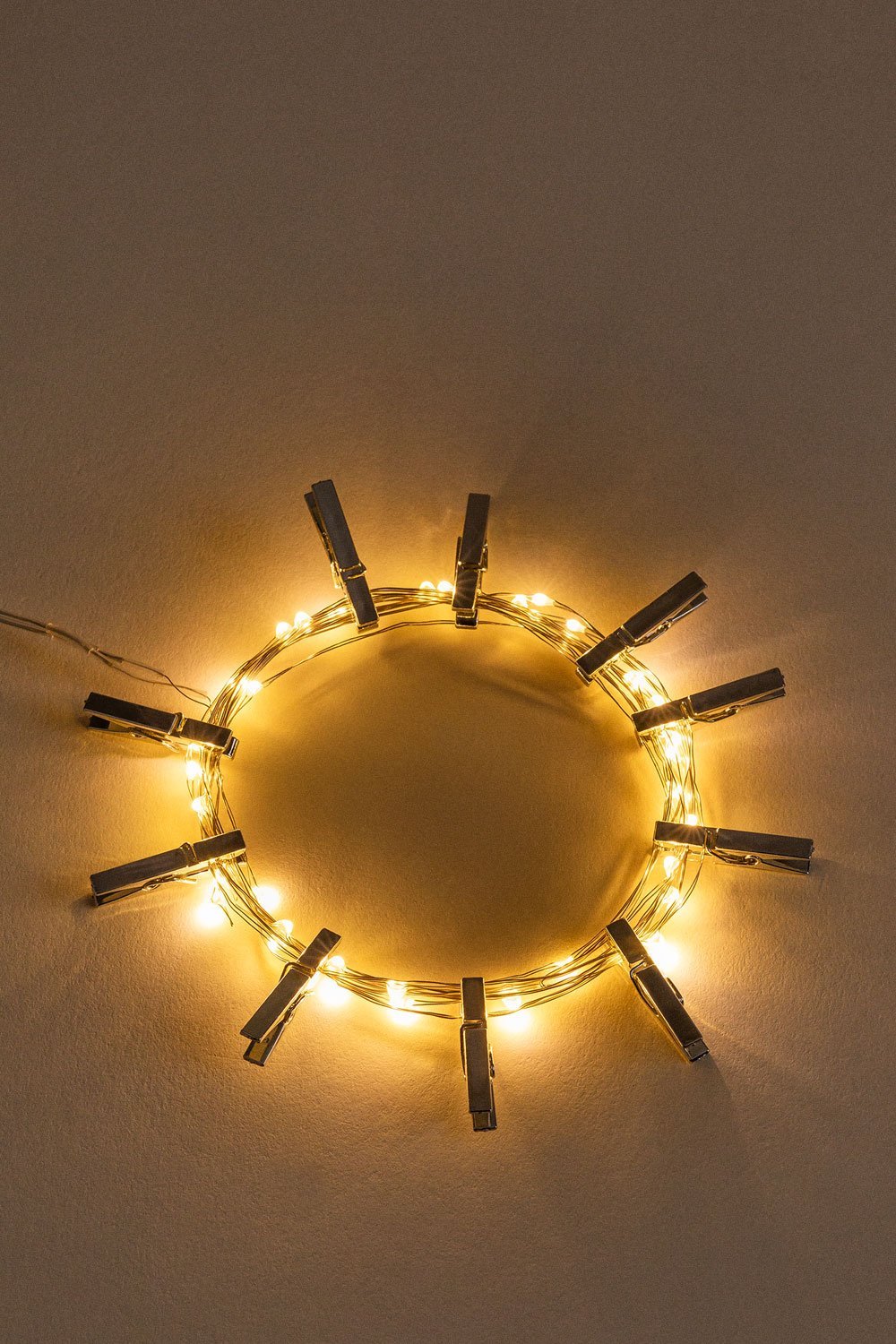 Guirnalda Decorativa LED con Pinzas (3,50 m) Inça, imagen de galería 1