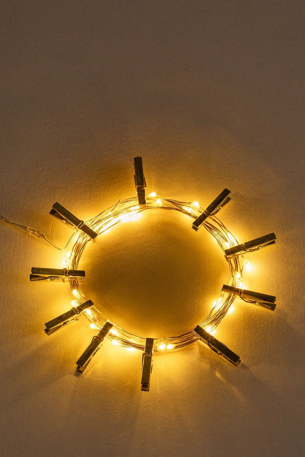Guirnalda Decorativa LED con Pinzas (3,50 m) Inça, imagen de galería 1