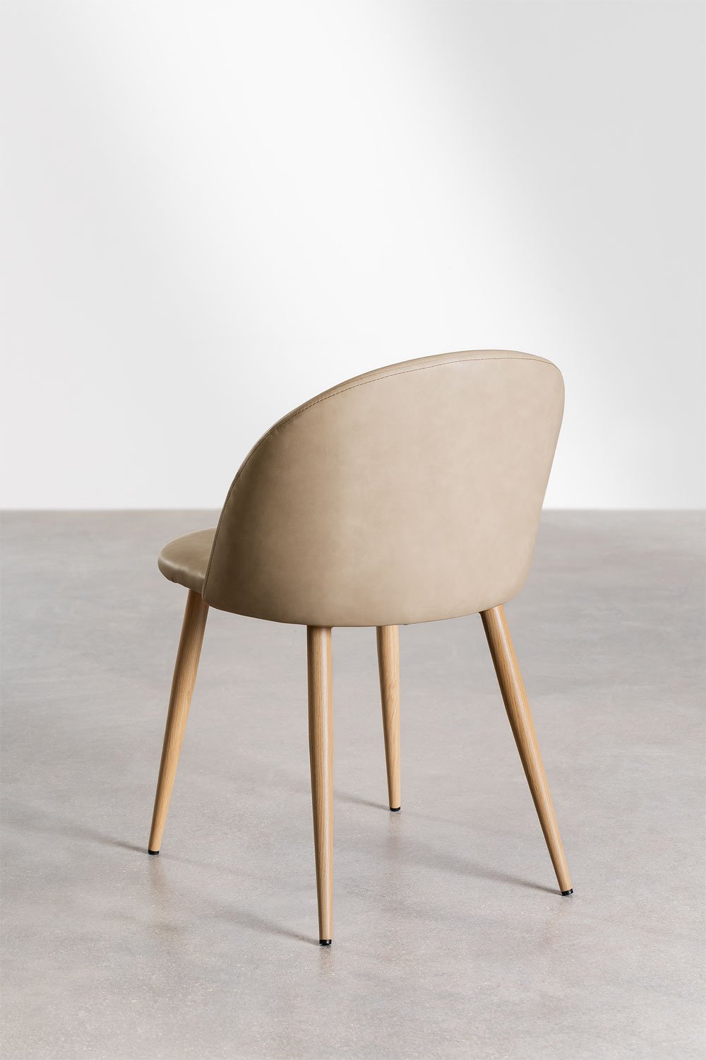 Silla de comedor tapizada en polipiel Kana , imagen de galer&iacute;a 3