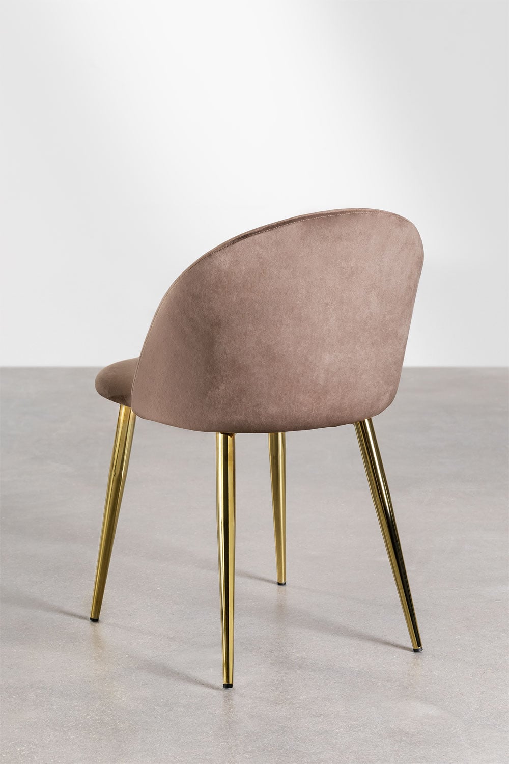 Pack de 2 sillas de comedor en terciopelo Kana   , imagen de galer&iacute;a 3