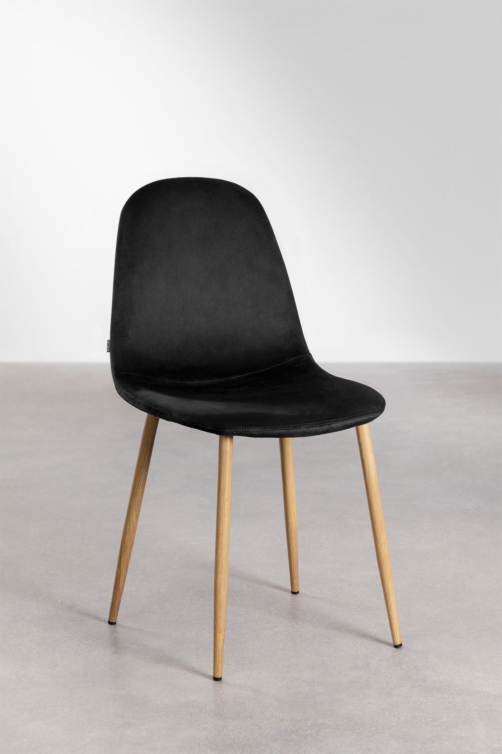 Pack de 2 sillas de comedor en terciopelo Glamm  , imagen de galería 2