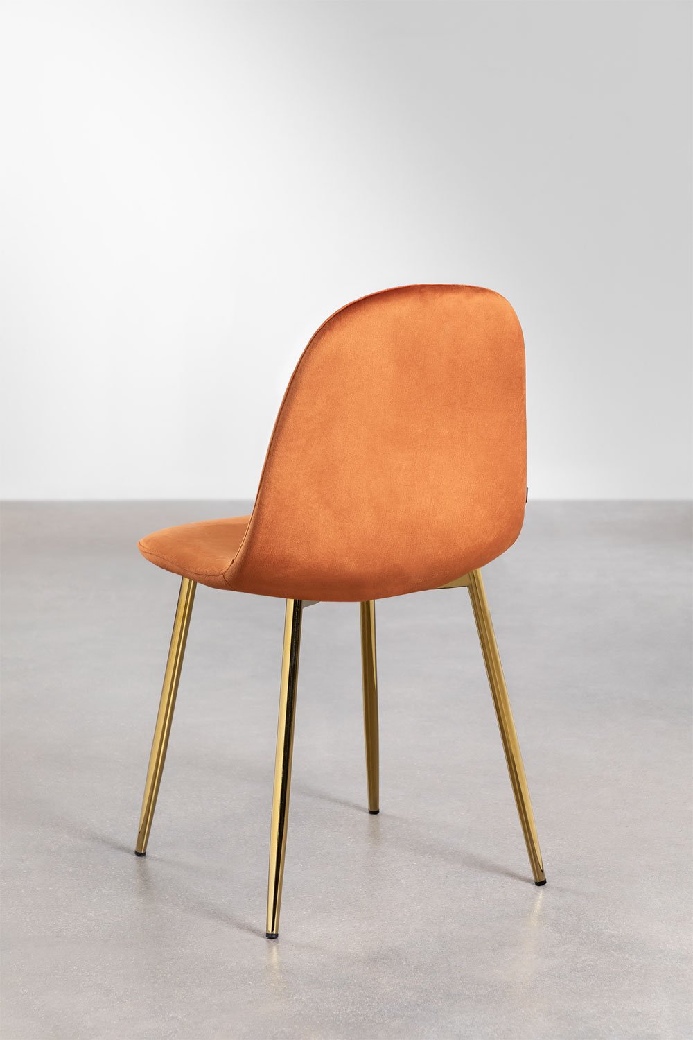 Pack de 2 sillas de comedor en terciopelo Glamm  , imagen de galería 4