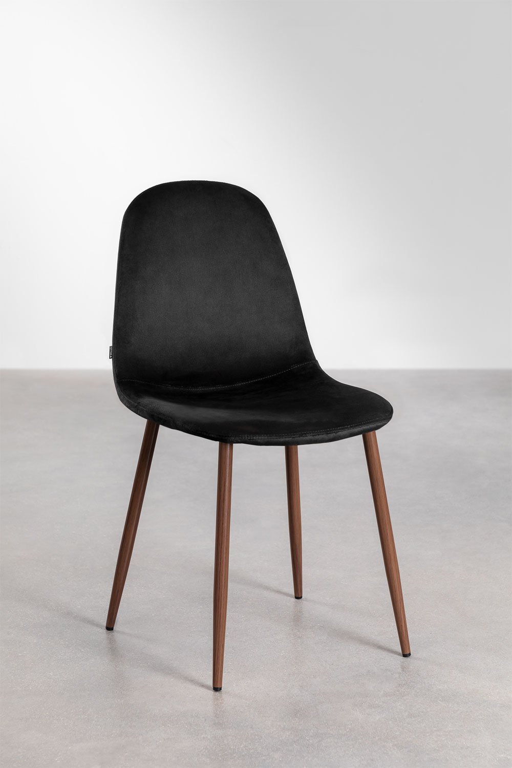 Pack de 2 sillas de comedor en terciopelo Glamm  , imagen de galería 1