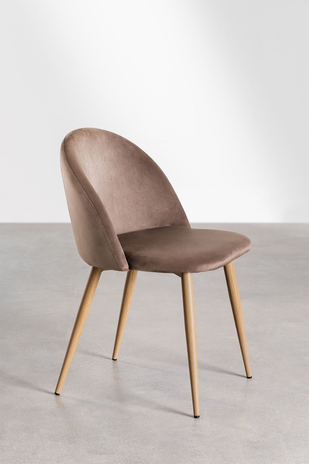 Silla de comedor en terciopelo Kana   , imagen de galería 4