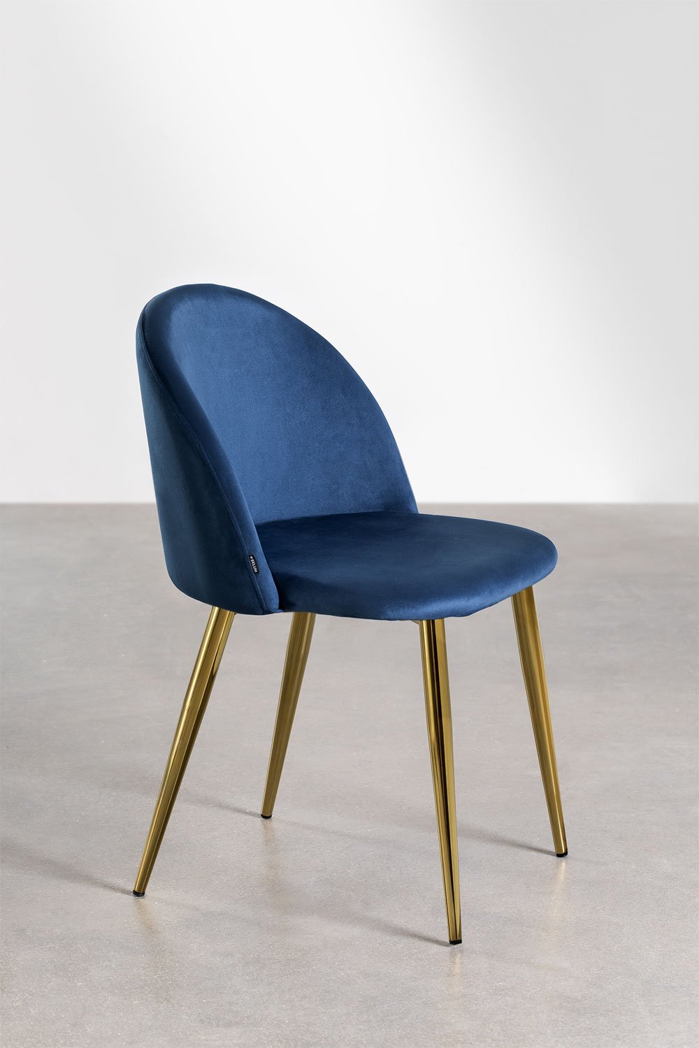 Pack de 2 Sillas de Comedor en Terciopelo Kana   , imagen de galería 2