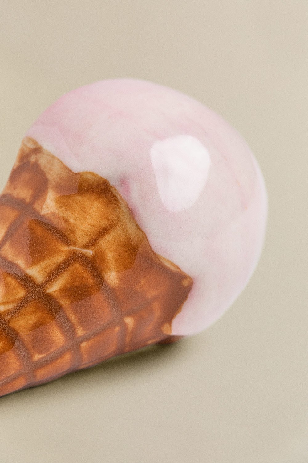 Set de 2 Tiradores en Cerámica Helado Style Kids , imagen de galería 4