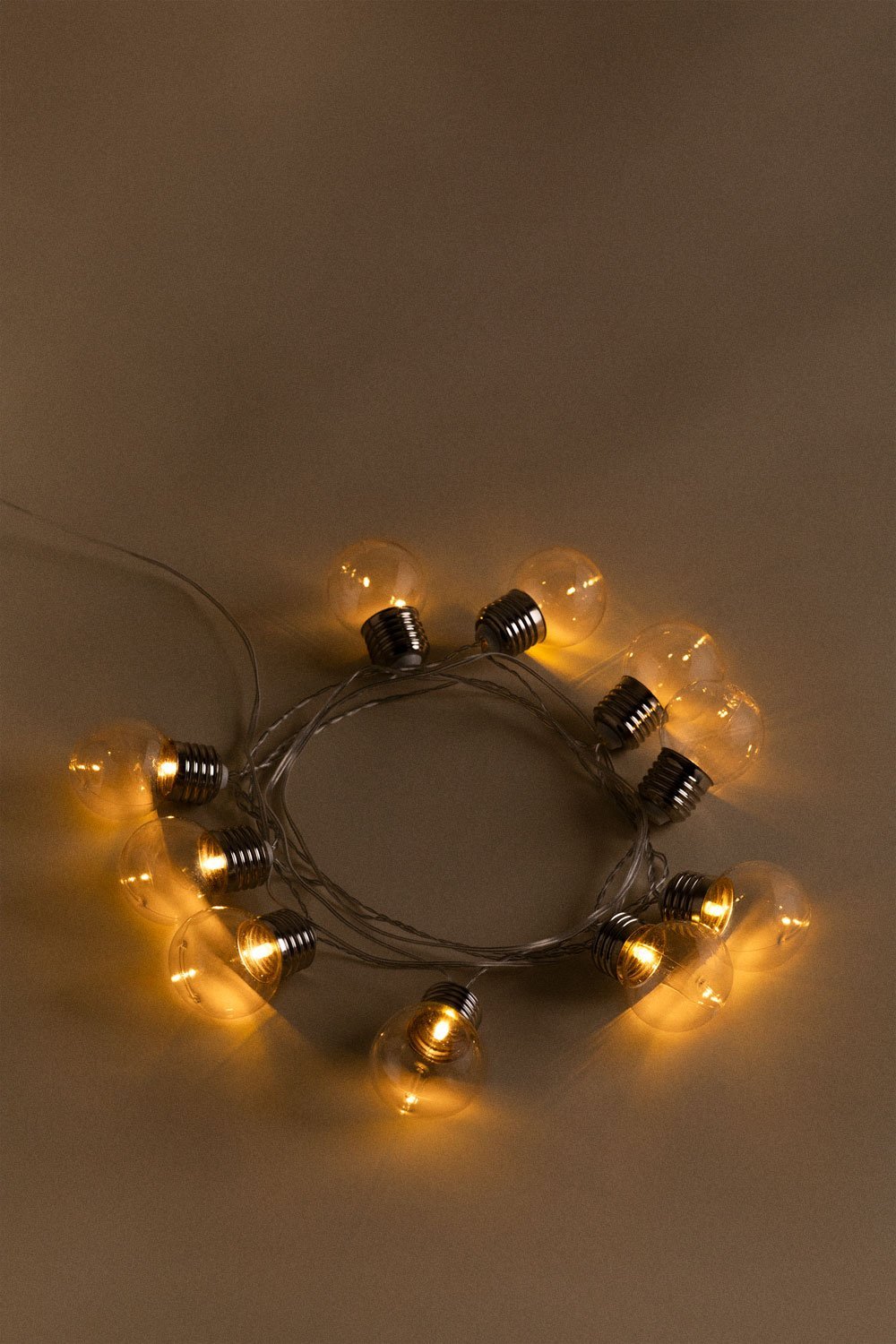 Guirnalda LED con Cargador Solar (2 M) Nannas, imagen de galería 1