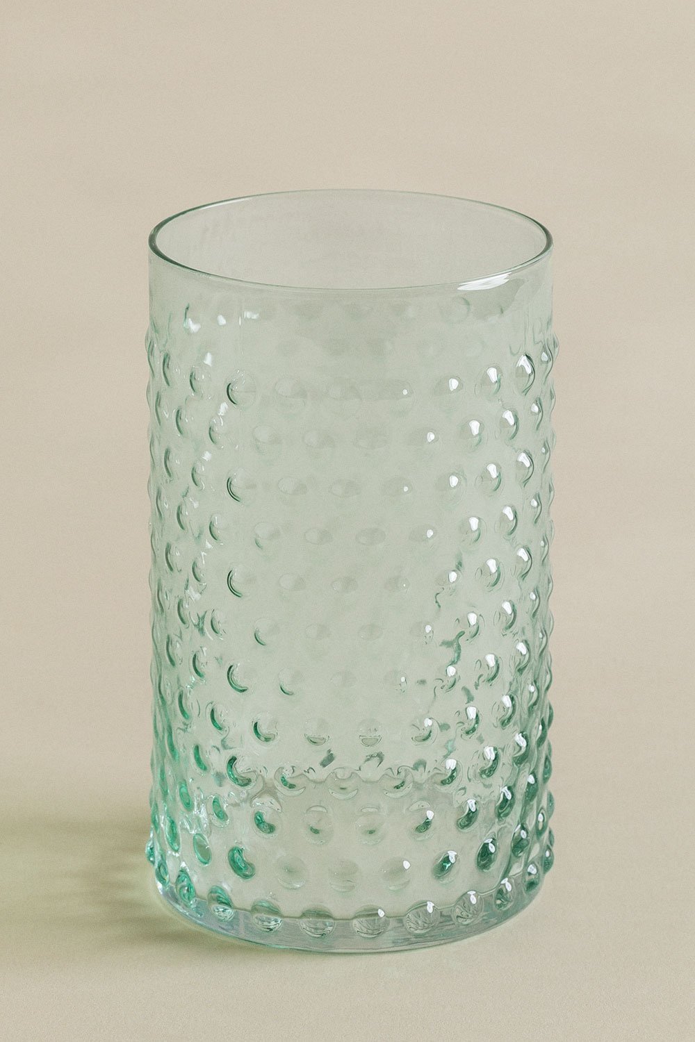 Vaso de vidrio refresco