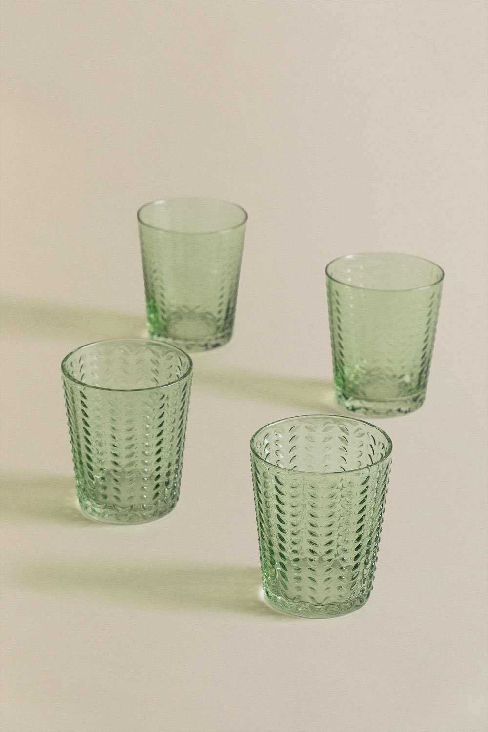 Pack de 4 Vasos de Refresco en Vidrio 70 cl Ticris - SKLUM