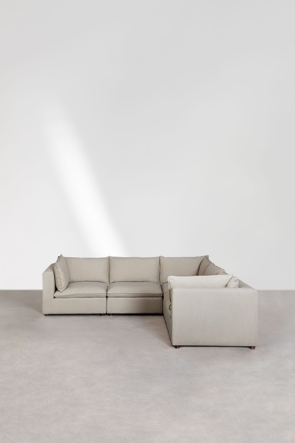 Sofá modular rinconera de 5 piezas Estefan Style, imagen de galer&iacute;a 3