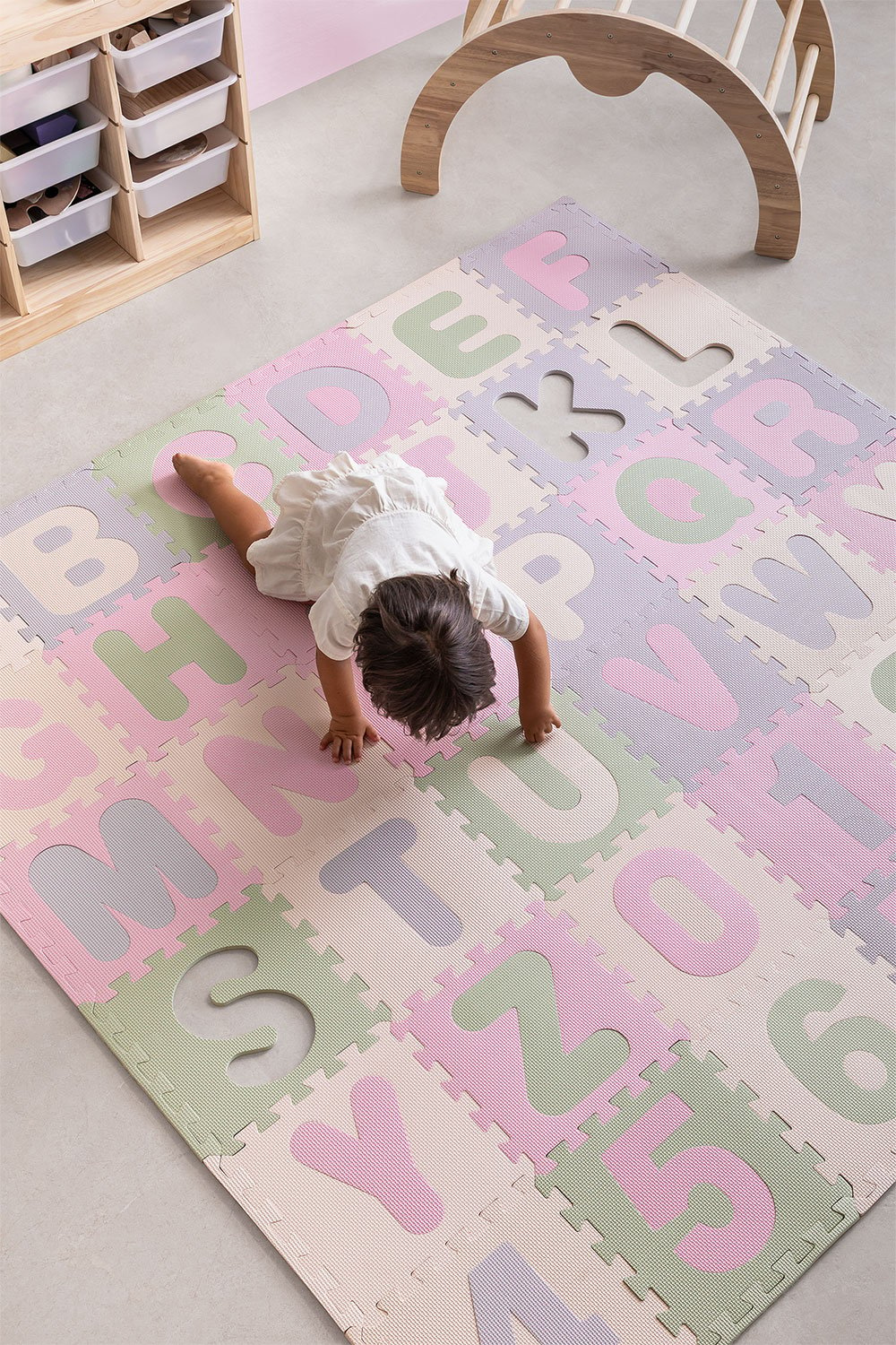 Alfombra Puzzle (91 cm) Adrados Kids - SKLUM