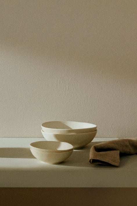 Pack de 2 bowls en gres Belvere