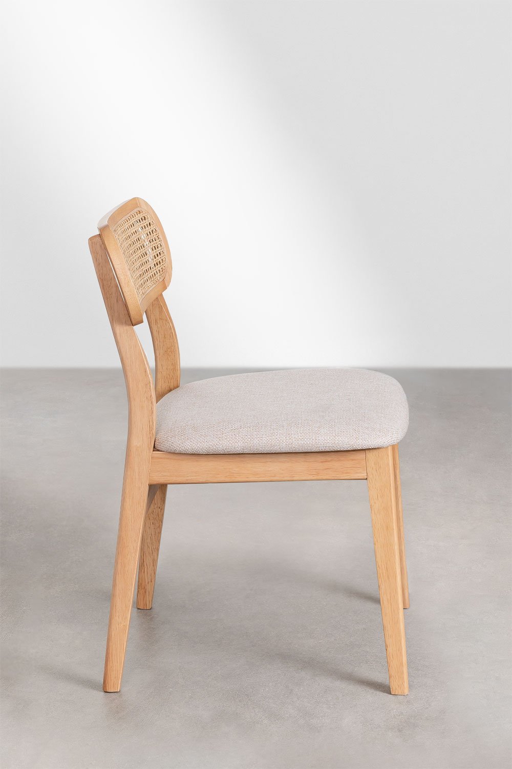 Pack de 2 sillas de comedor en madera Leivel   , imagen de galería 4