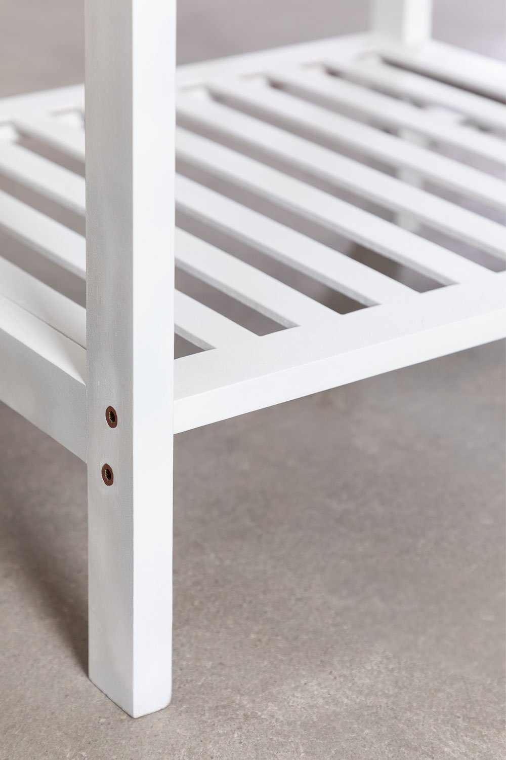 Armario abierto con estanterías en madera de bambú Krauford  , imagen de galería 6