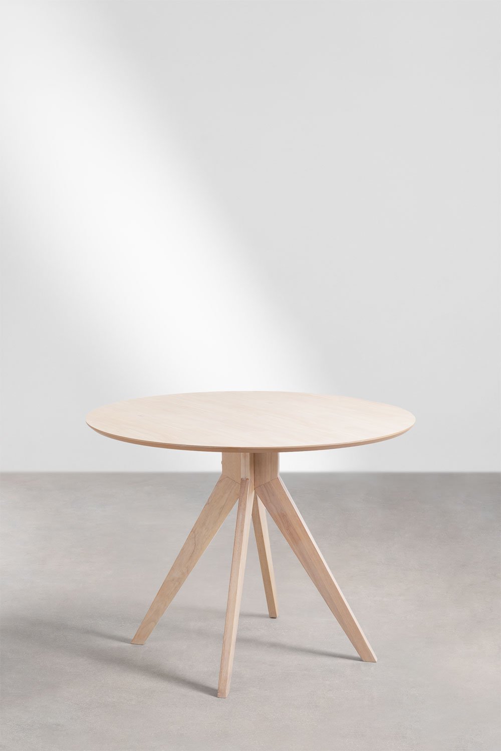 Mesa de Comedor Redonda en Madera (Ø100 cm) Sekiz   , imagen de galería 2