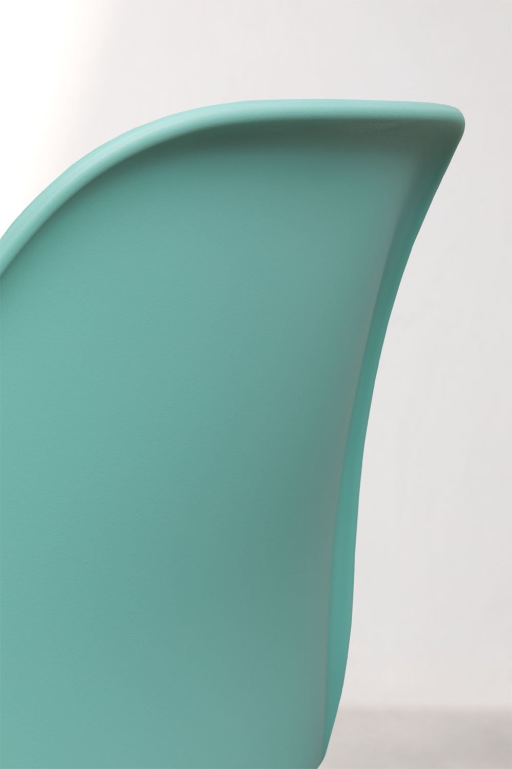 Silla de comedor en polipropileno y madera de haya Scand Nordic, imagen de galería 6