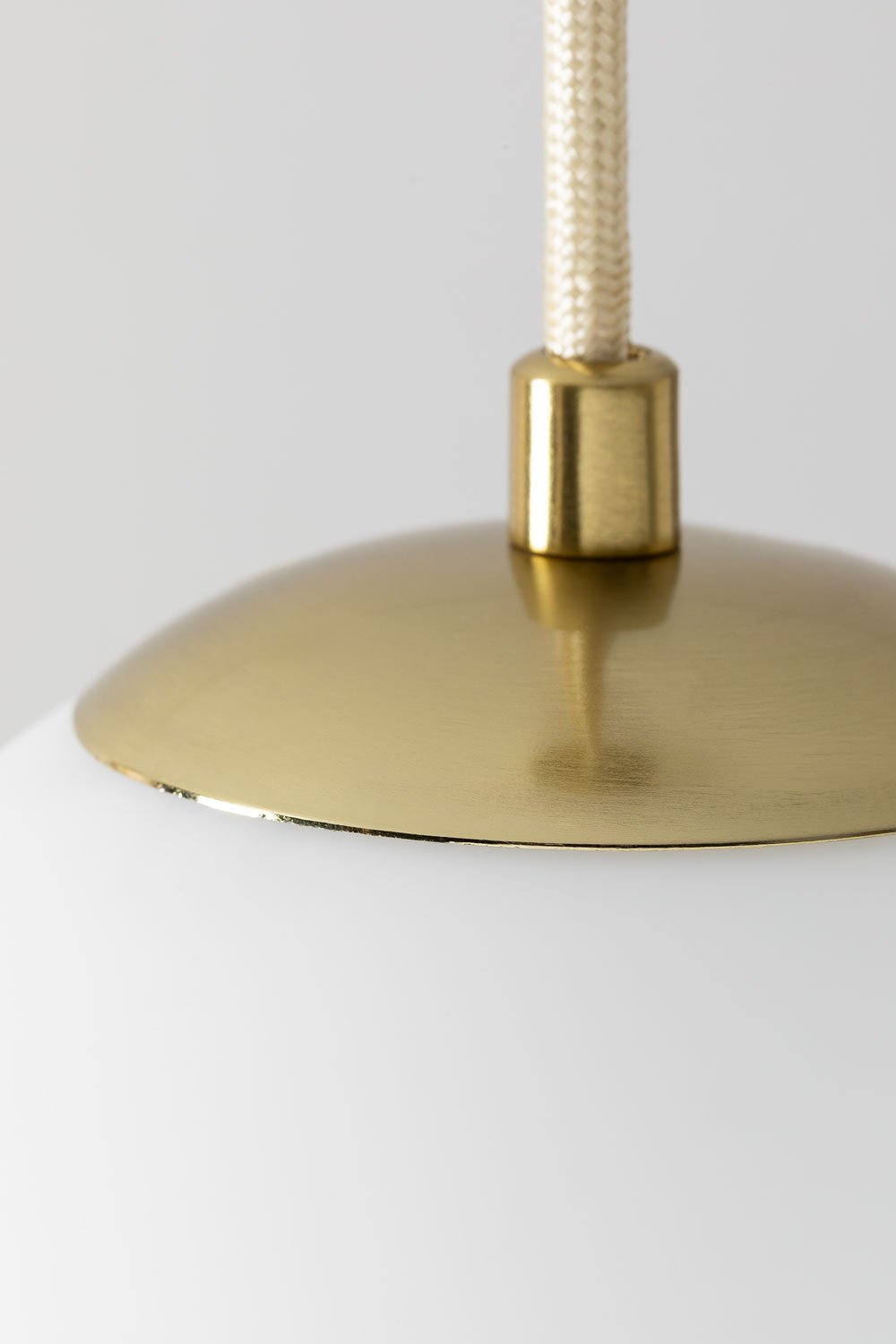 Lámpara de techo Ø12 cm en hierro con bola de cristal Uvol  , imagen de galería 4