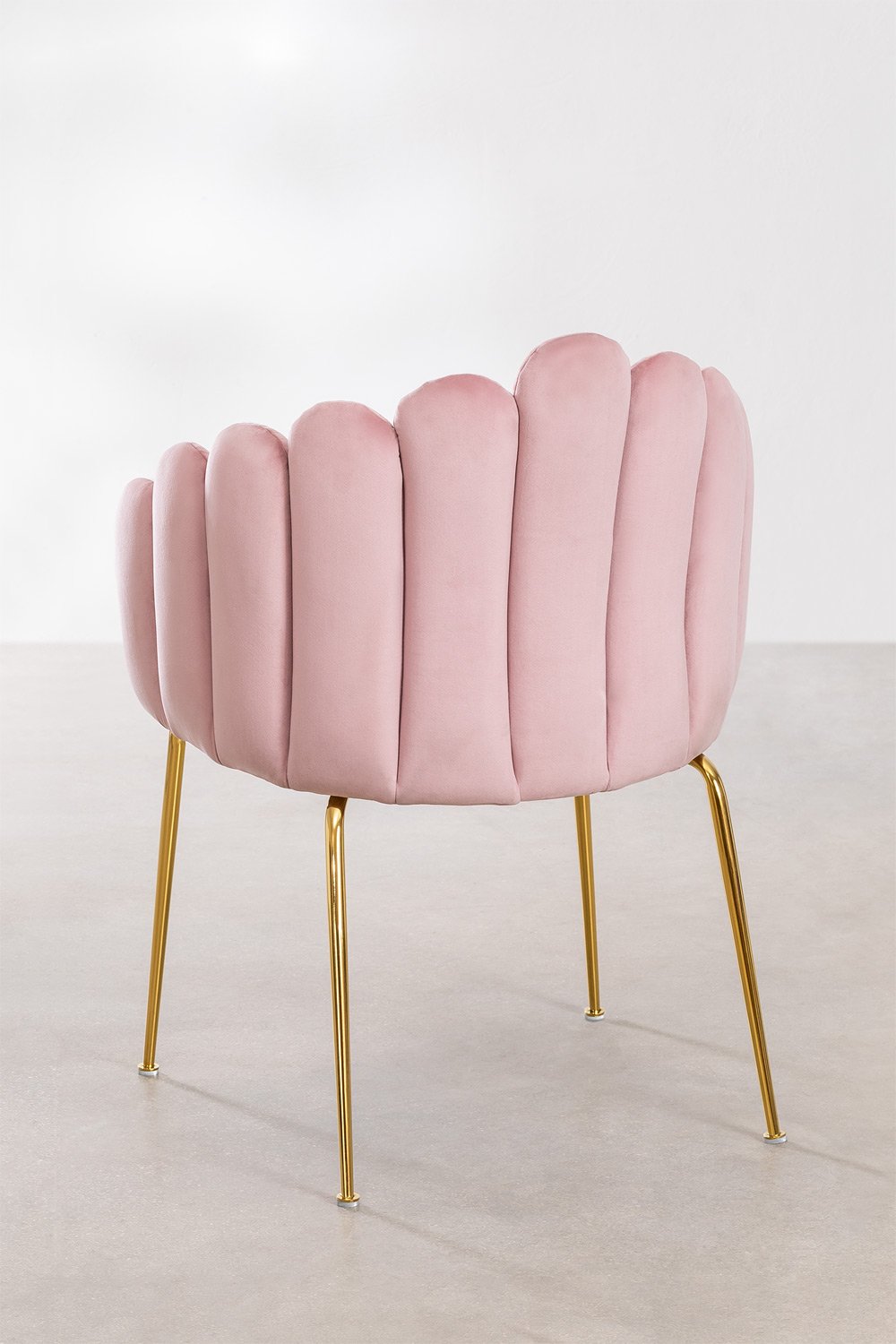 Silla de comedor en terciopelo Markina, imagen de galería 4