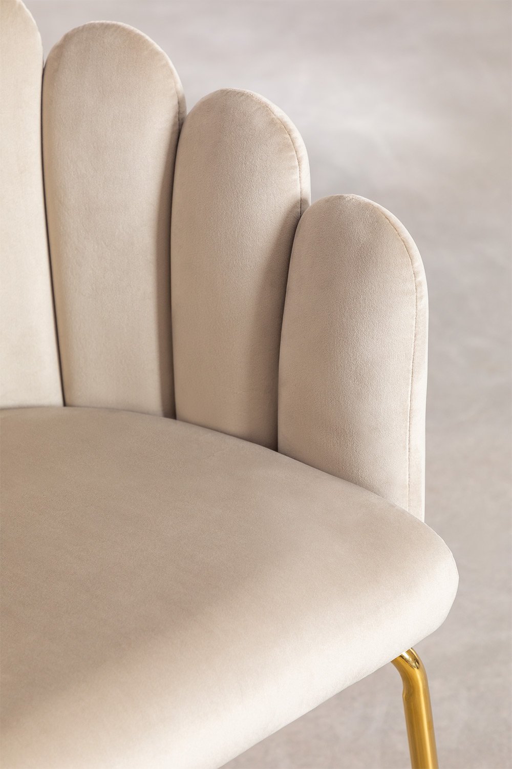 Pack de 2 Sillas de Comedor en Terciopelo Markina             , imagen de galería 7