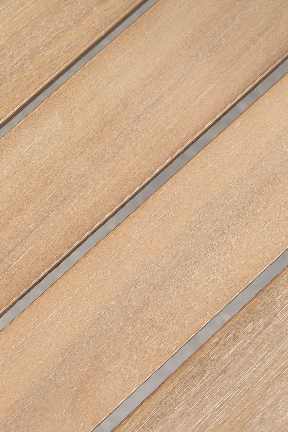 Mesa de centro para jardín rectangular 90x50 cm en madera de acacia Kaela      , imagen de galería 5