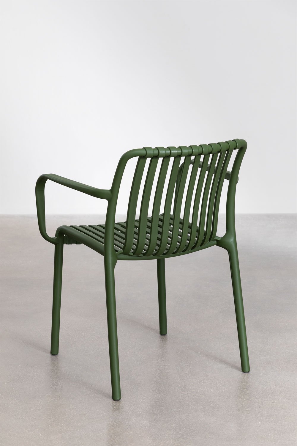 Silla de jardín con reposabrazos en polipropileno Wendell, imagen de galer&iacute;a 5