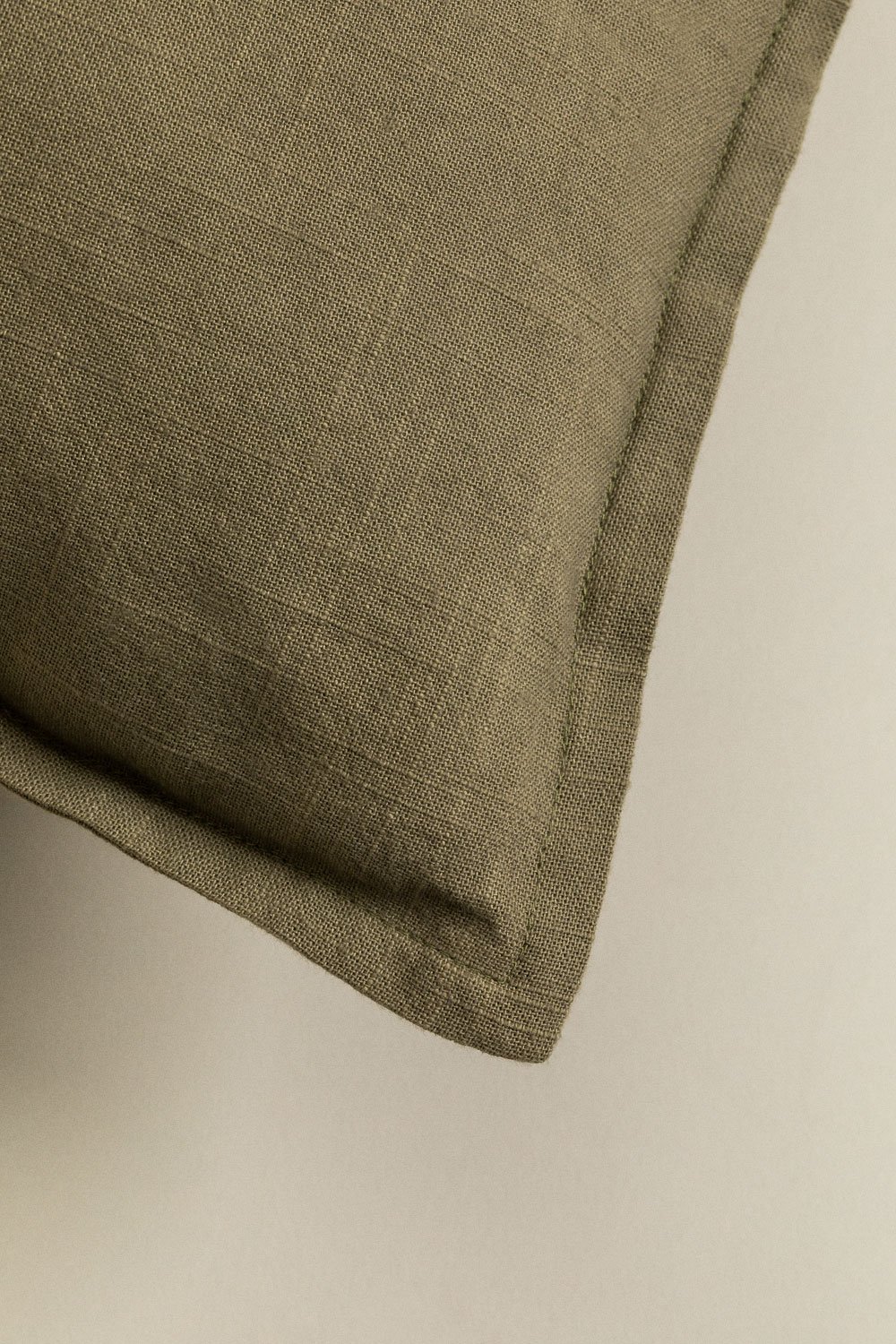 Cojín cuadrado 45x45 cm en algodón Elezar , imagen de galería 5