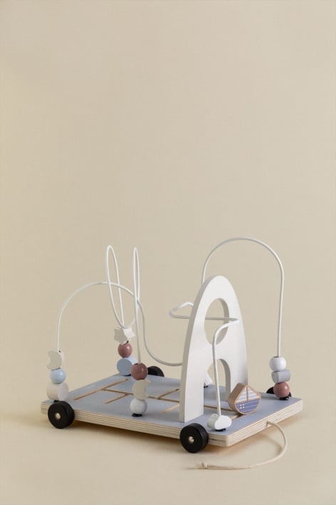 Laberinto de Cuentas en Madera Pedrys Kids