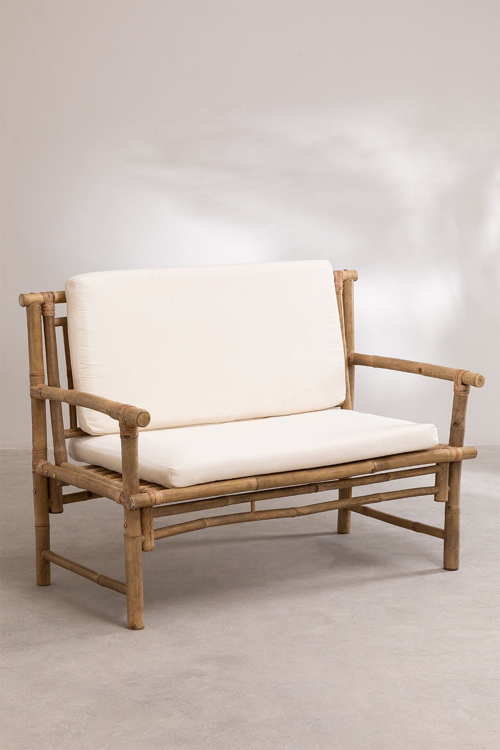 Sofá de Jardín de 2 Plazas en Bambú Belise , imagen de galería 1