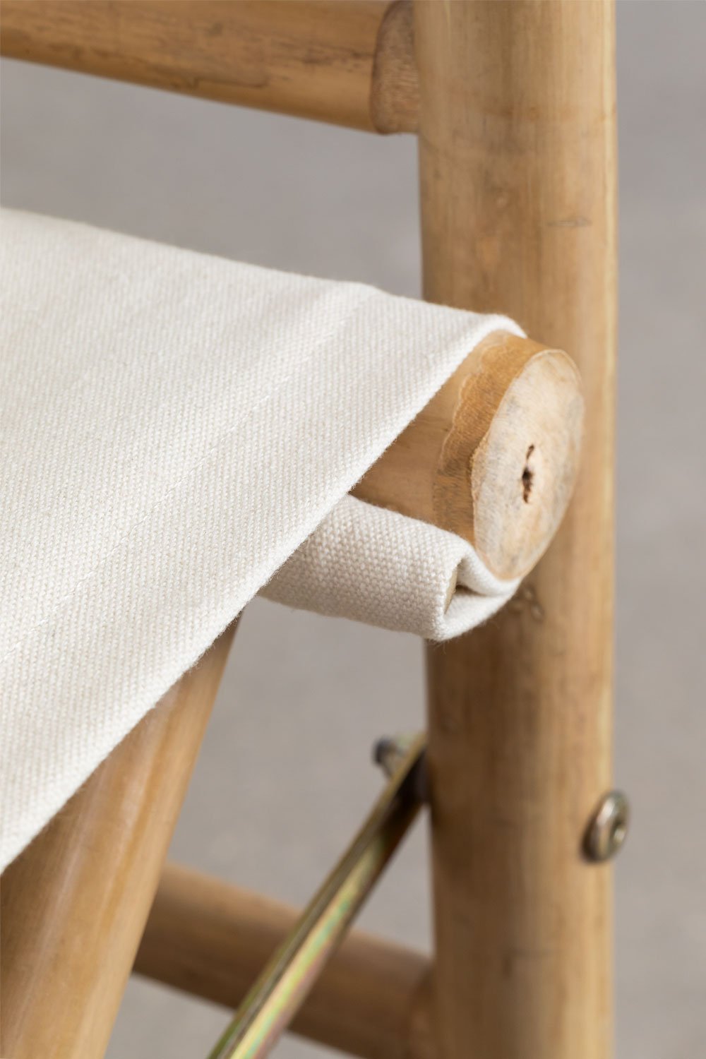 Silla de director plegable en bambú para jardín Woody, imagen de galería 7