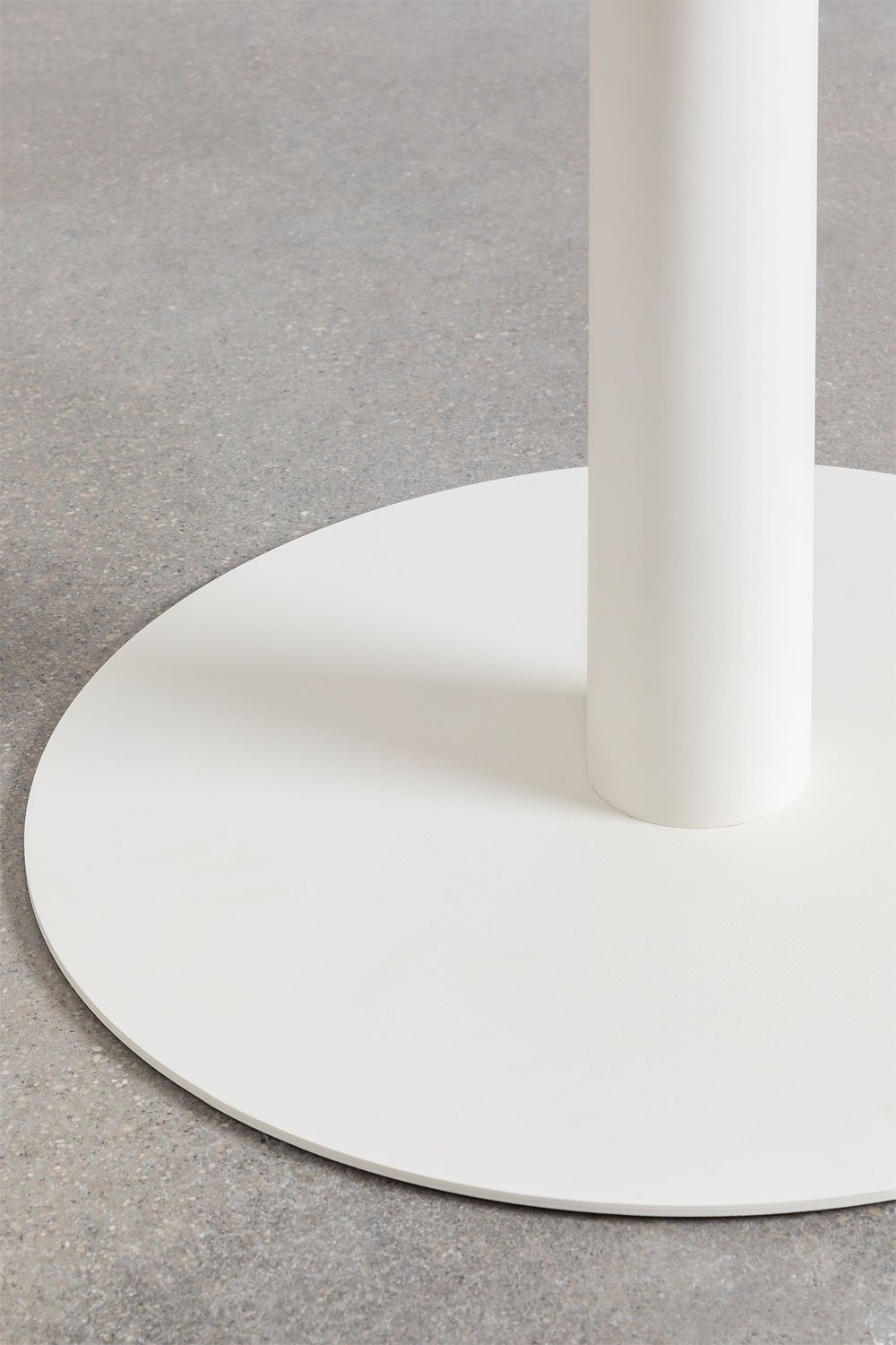 Mesa de jardín cuadrada 70x70 cm en hierro Mizzi, imagen de galería 6