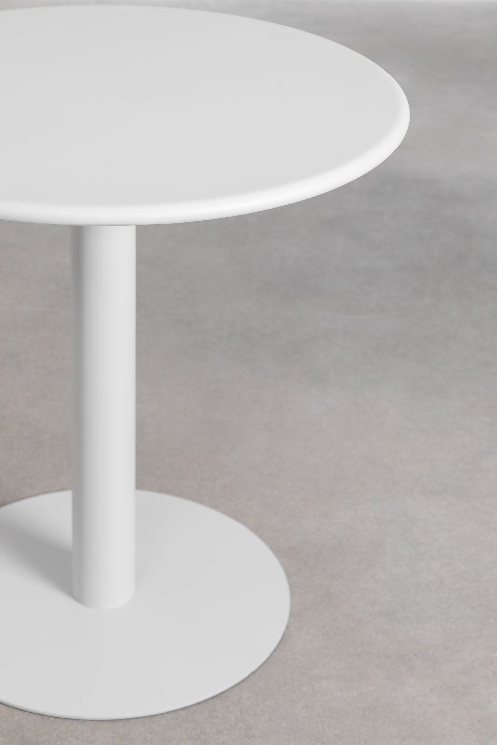 Mesa de Comedor Redonda en Metal (Ø70 cm) Mizzi, imagen de galería 2