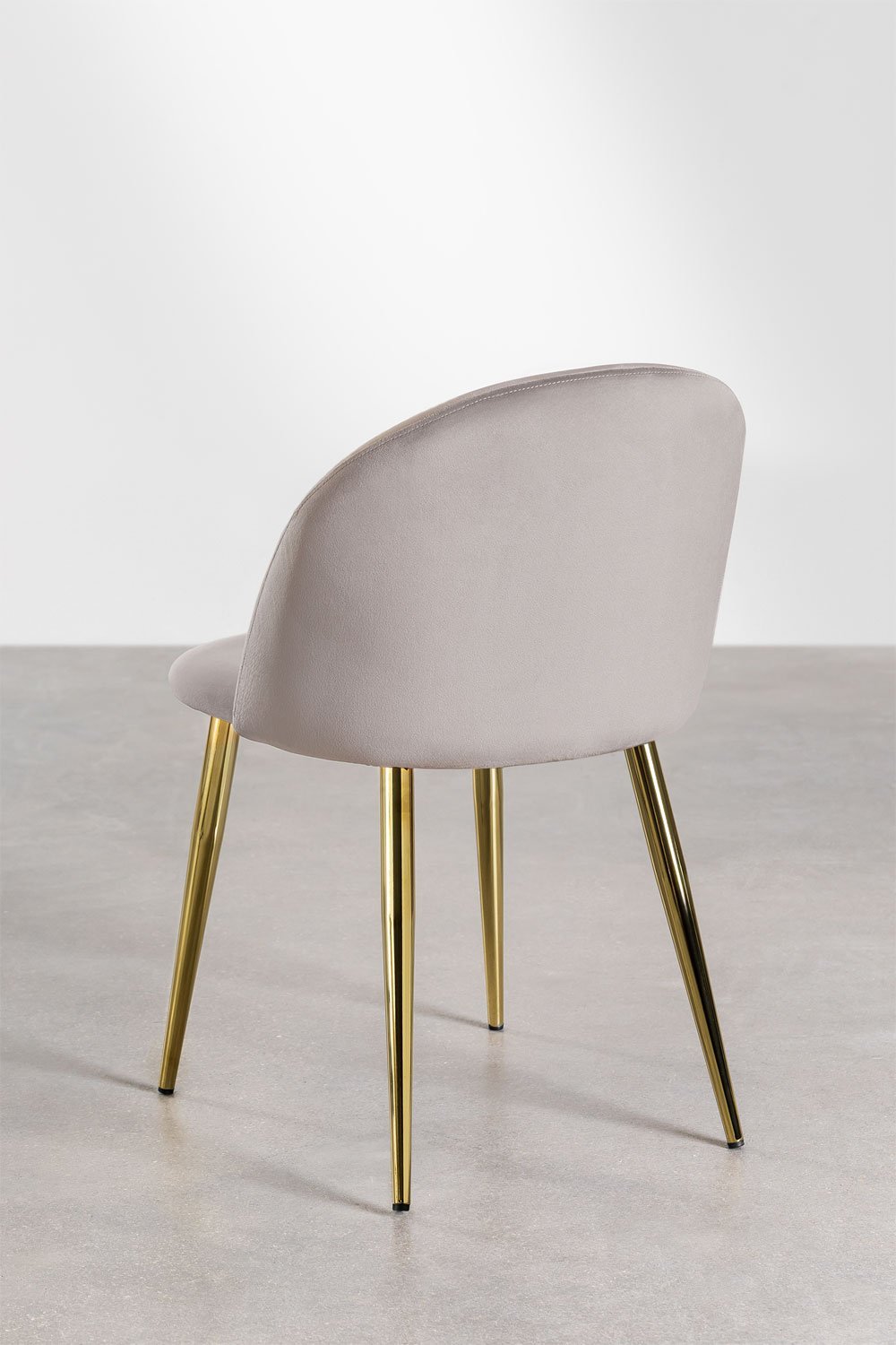 Silla de comedor en terciopelo Kana   , imagen de galería 3