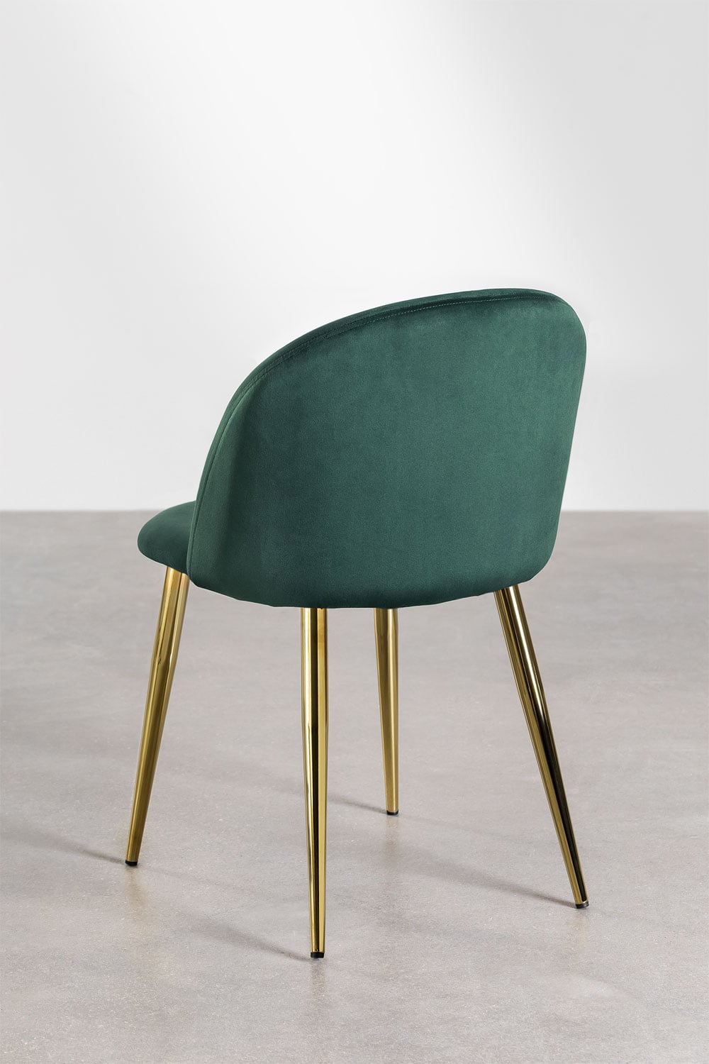 Pack de 2 sillas de comedor en terciopelo Kana   , imagen de galer&iacute;a 3