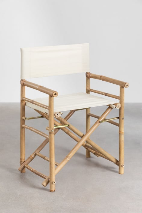 Silla de Director Plegable en Bambú Woody
