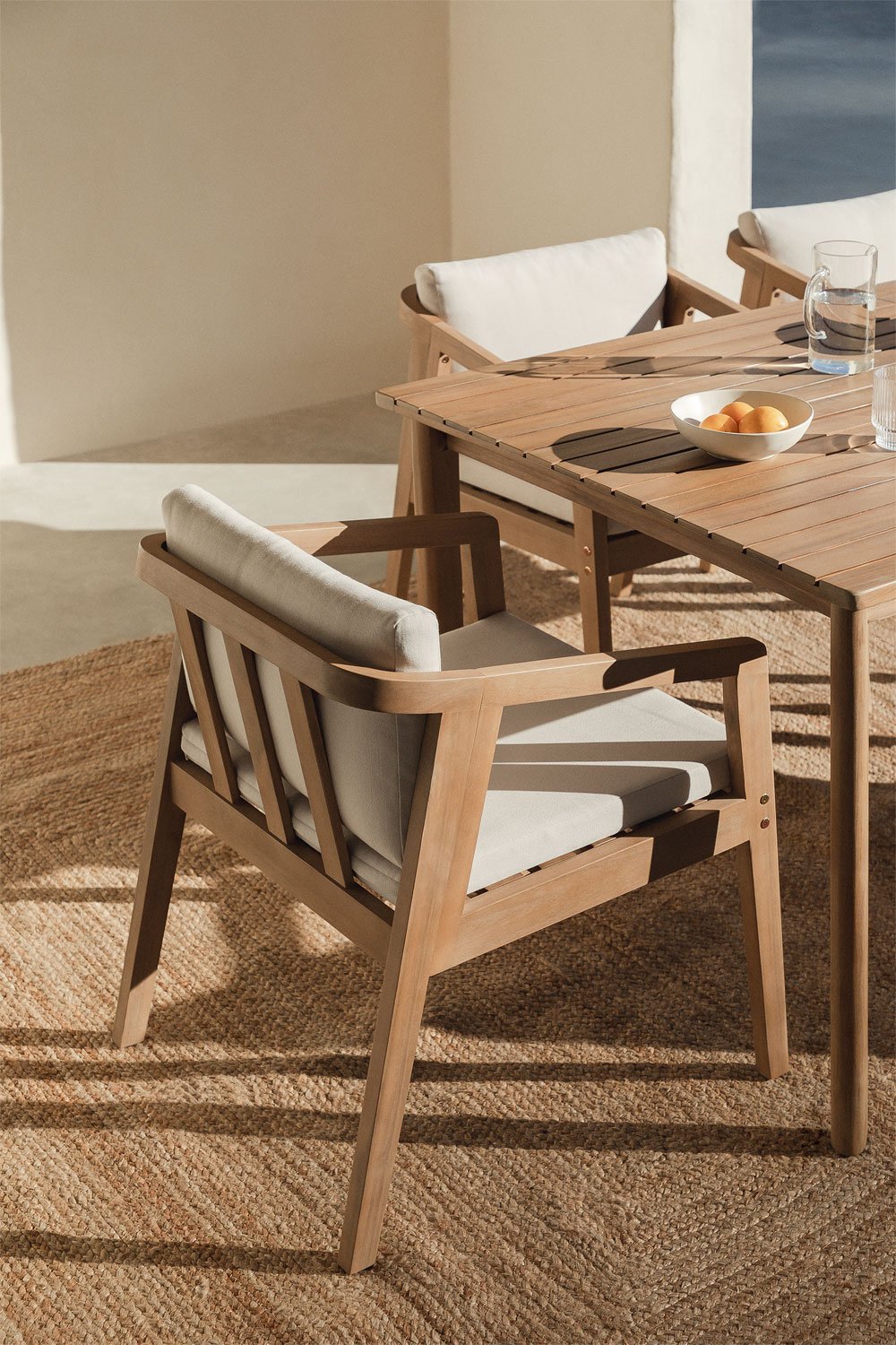 Silla de Jardín en Madera de Acacia Kaela  , imagen de galería 2