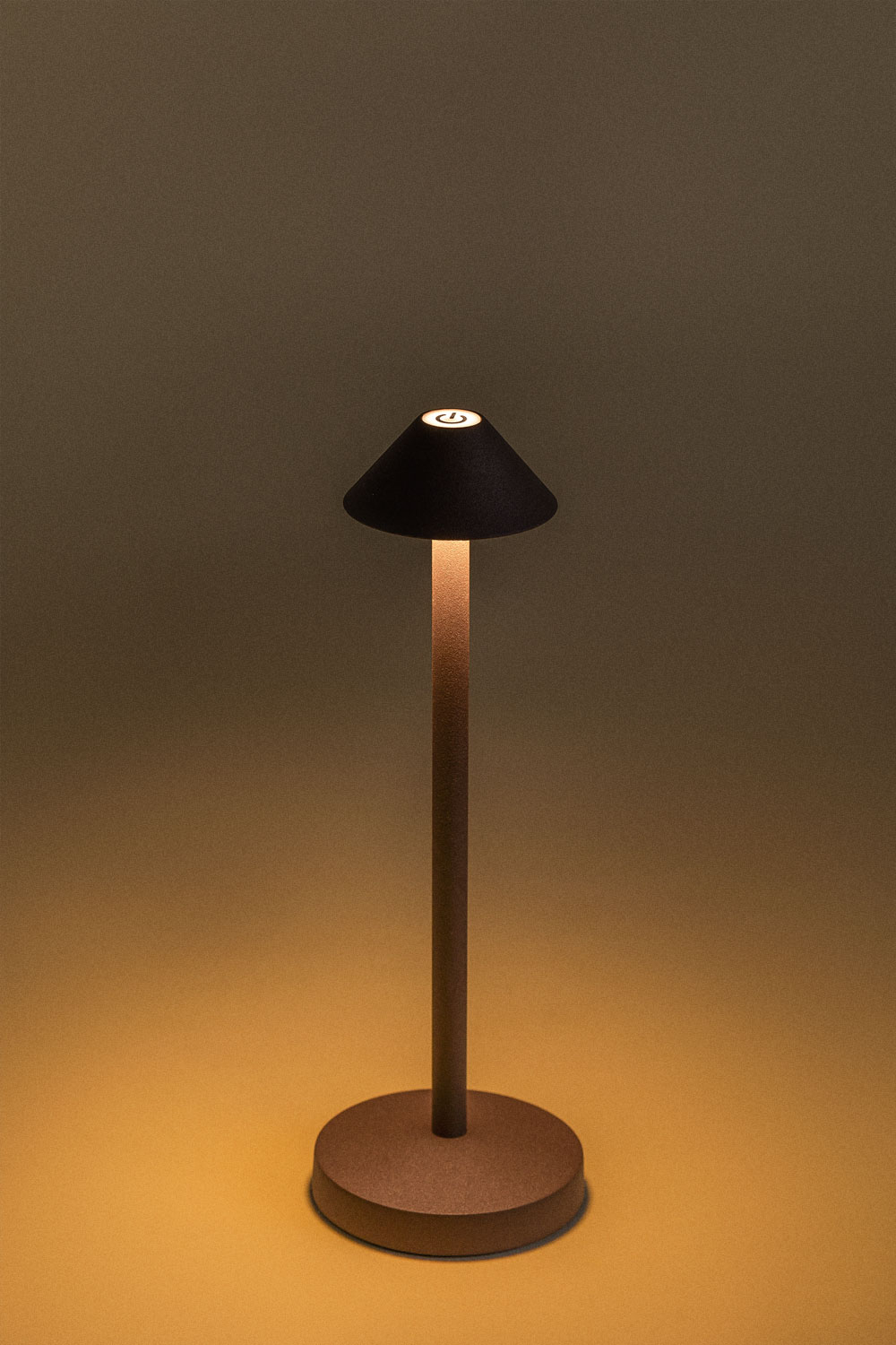 TRETA CLASSIC Tischleuchte LED – Drahtlos, Wiederaufladbar, IP54, Farbtemperatur Regulierbar, Schwarz