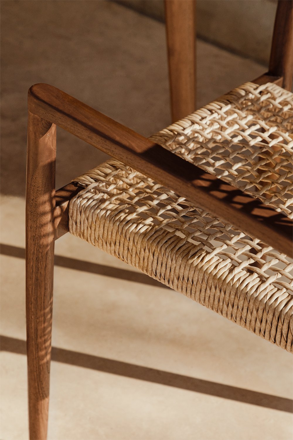 Silla de jardín en madera de teca Orebro , imagen de galería 3