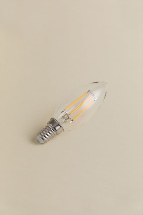 Bombilla Filamento LED E14 C35 6W