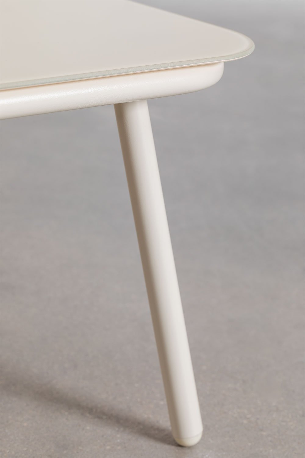 Conjunto de jardín con sofá de 2 plazas, 2 sillones y mesas de centro en aluminio y cuerda trenzada Arhiza     , imagen de galería 12