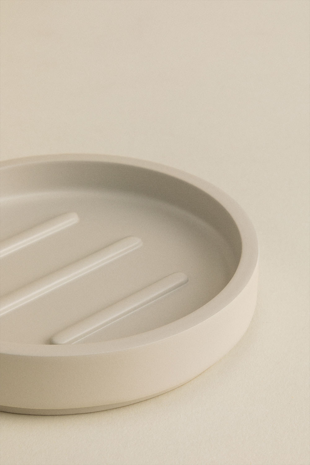 Set Bagno Yiriel 4 Pezzi - Portasapone, Bicchiere Spazzolini, Portacotone E Dispenser - Foto 9