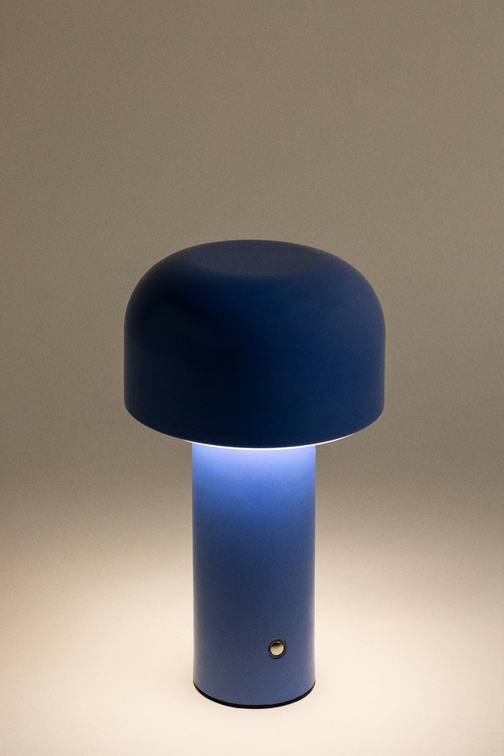 Lámpara de mesa LED inalámbrica en metal Loentia, imagen de galería 2