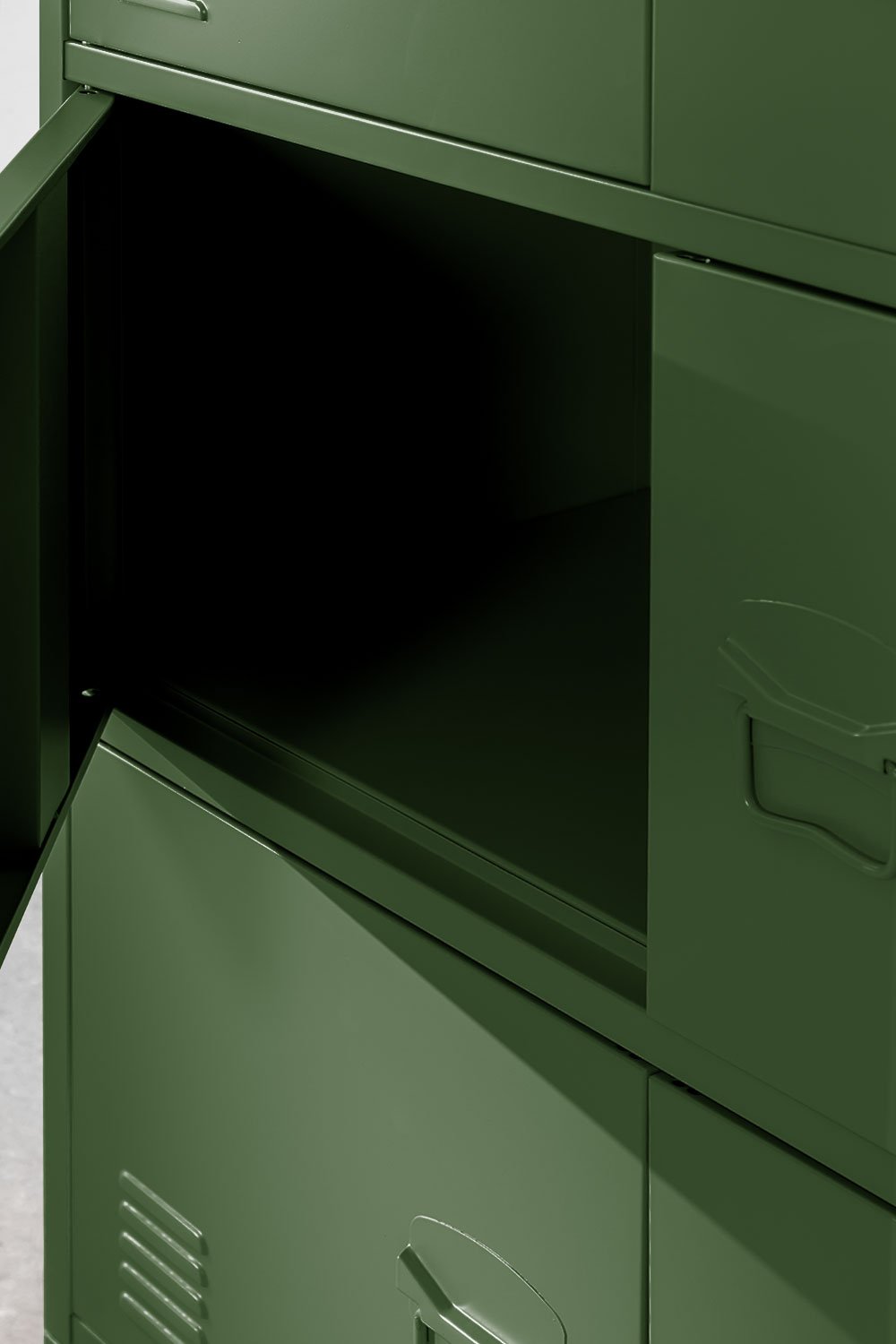 Cajonera Taquilla de 6 Puertas en Acero Pohpli, imagen de galería 3