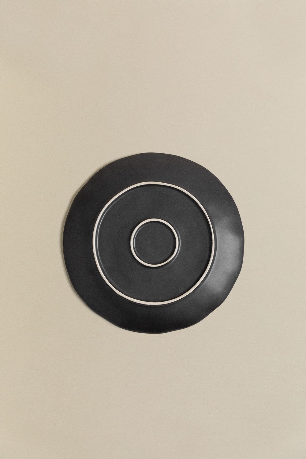 Pack de 2 platos llanos en gres Belvere        , imagen de galer&iacute;a 6