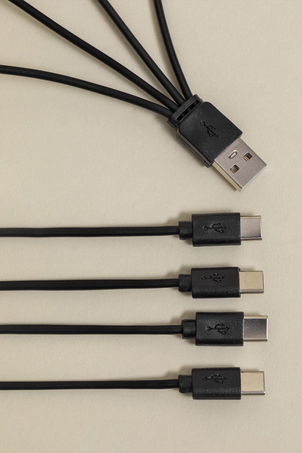 Cable USB Multi Carga 4 en 1 Tipo C 1m Nurbek   , imagen de galería 2