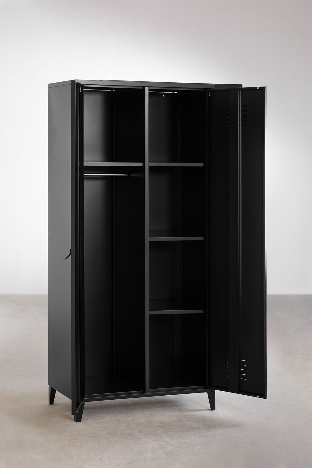 Armario taquilla de 2 puertas en acero Pohpli   , imagen de galería 2
