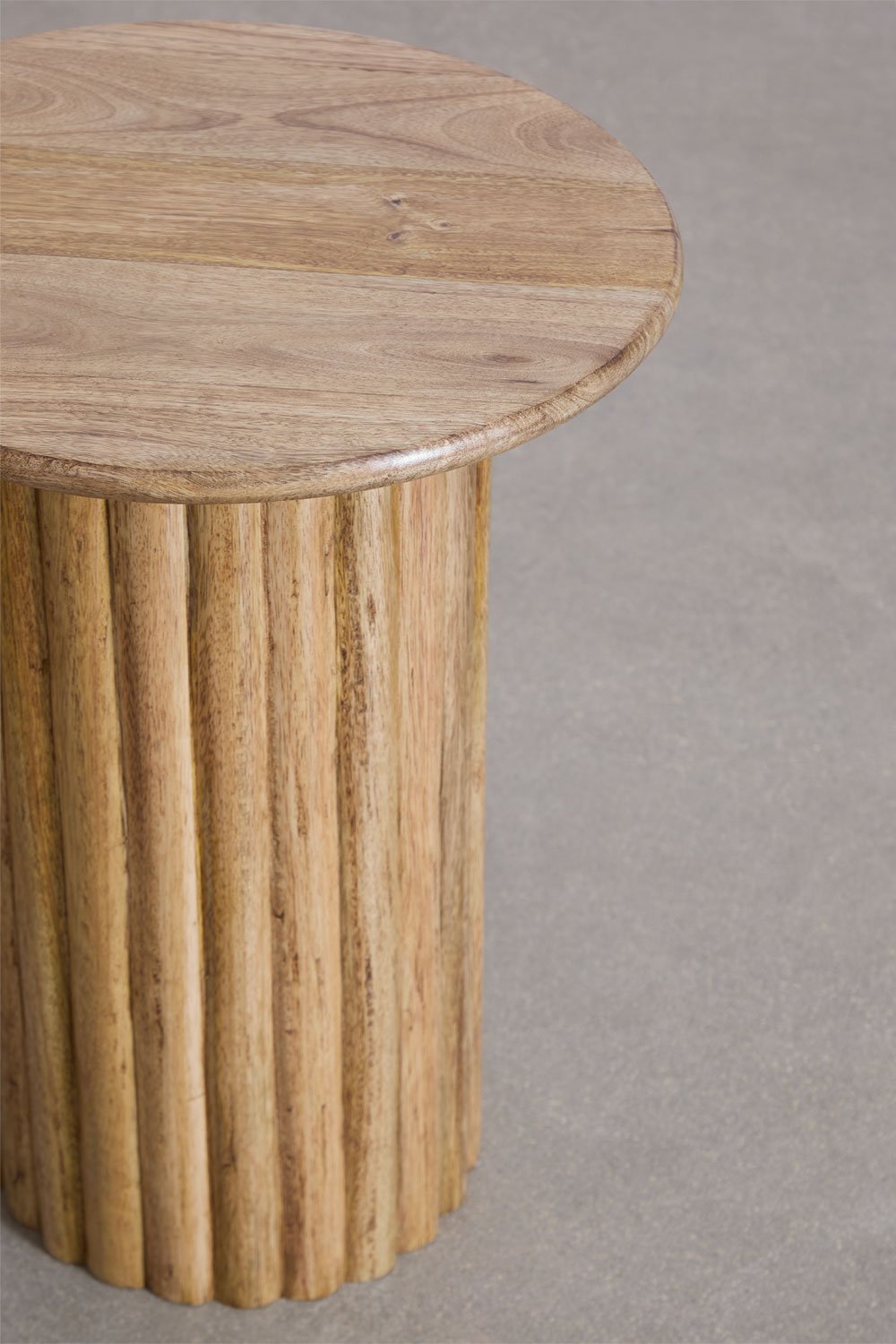 Mesa auxiliar en madera de mango Barnet , imagen de galería 3