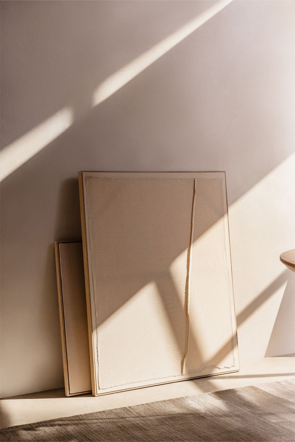 Cuadro Decorativo con Textura en Lino (82x102 cm) Ovilea, imagen de galería 1